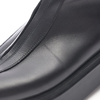 ZIPPED BOOT 1 ブーツ レザー ブラック ザロウ シューズ THE ROW