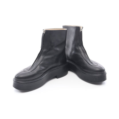ZIPPED BOOT 1 ブーツ レザー ブラック ザロウ シューズ THE ROW