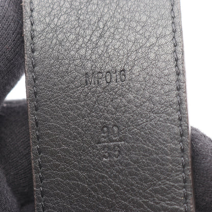 LOUIS VUITTON × Supreme サンチュール LVイニシャル ゴールド金具 ベルト レザー ブラウン ブラック ルイヴィトン 財布・小物 LOUIS VUITTON