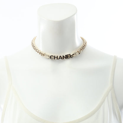 ココマーク ロゴ チョーカー GP ゴールド ブラック オフホワイト B22S シャネル アクセサリー CHANEL