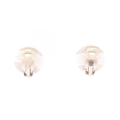 ロゴ ボタン イヤリング シルバー 00C シャネル アクセサリー CHANEL