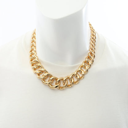 コリエ 2D サークルチェーン モノグラム ネックレス GP ゴールド ルイヴィトン アクセサリー LOUIS VUITTON
