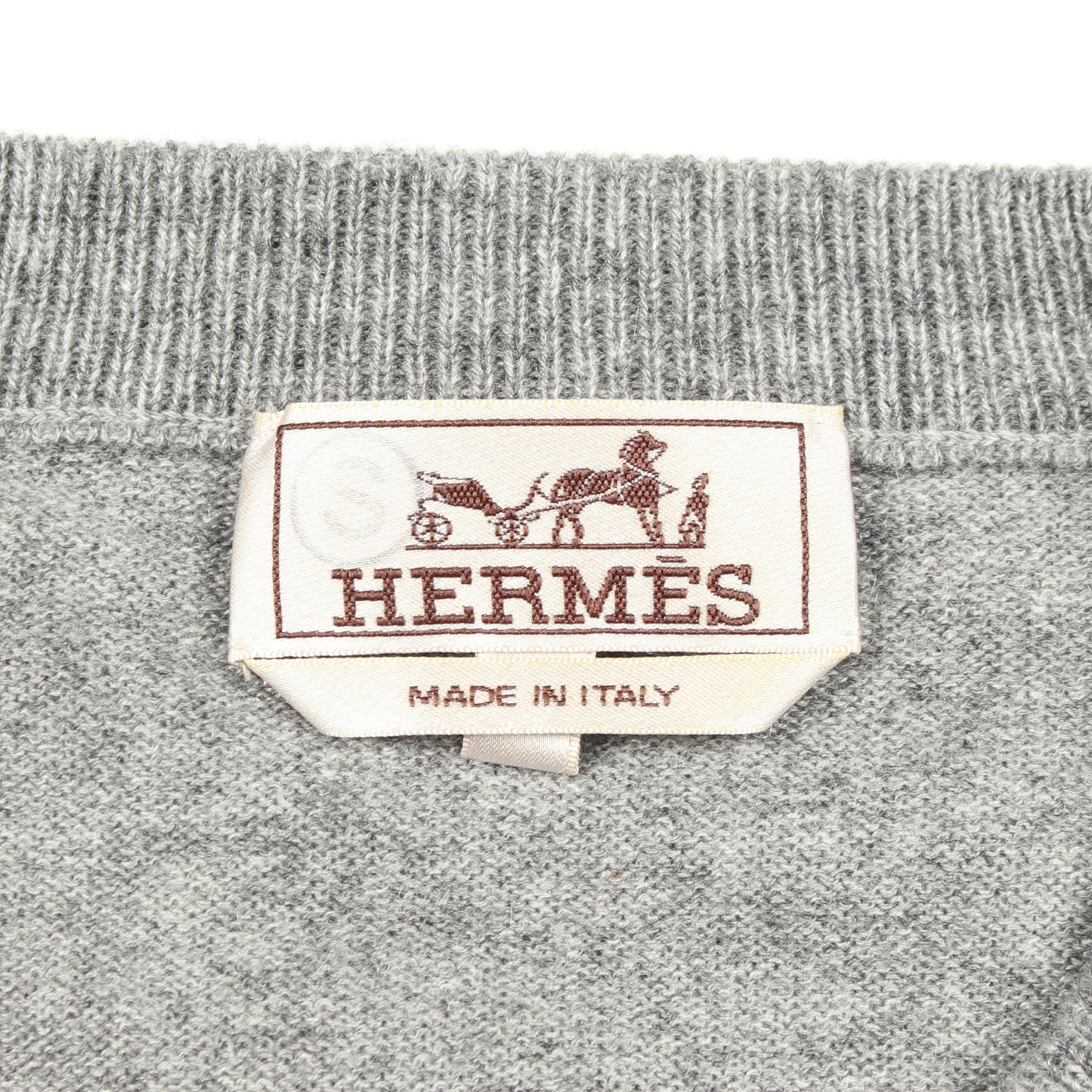ニット カシミヤ グレー エルメス トップス HERMES