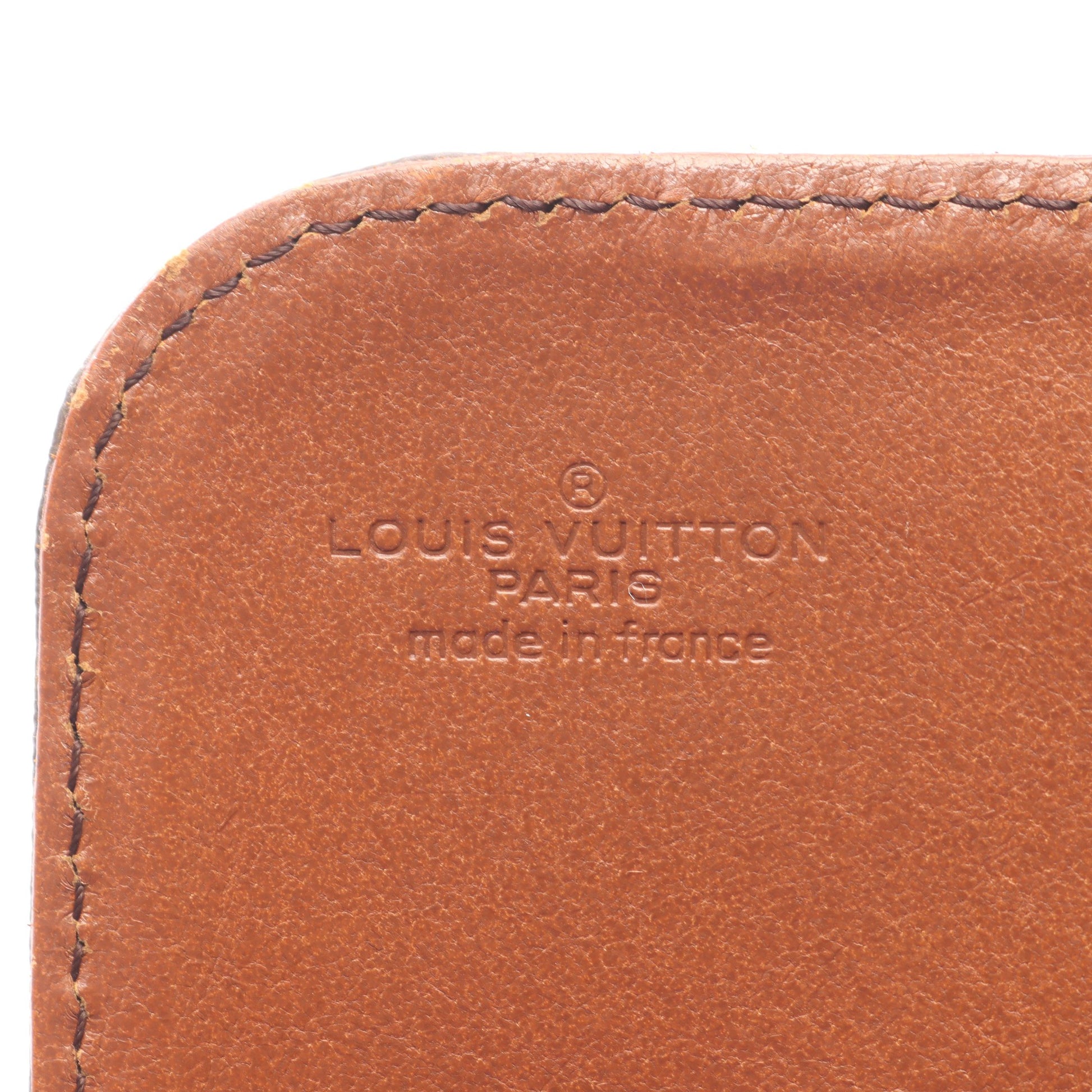 カルトシエールMM モノグラム ショルダーバッグ PVC レザー ブラウン ルイヴィトン バッグ LOUIS VUITTON
