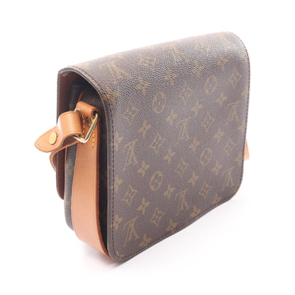 カルトシエールMM モノグラム ショルダーバッグ PVC レザー ブラウン ルイヴィトン バッグ LOUIS VUITTON