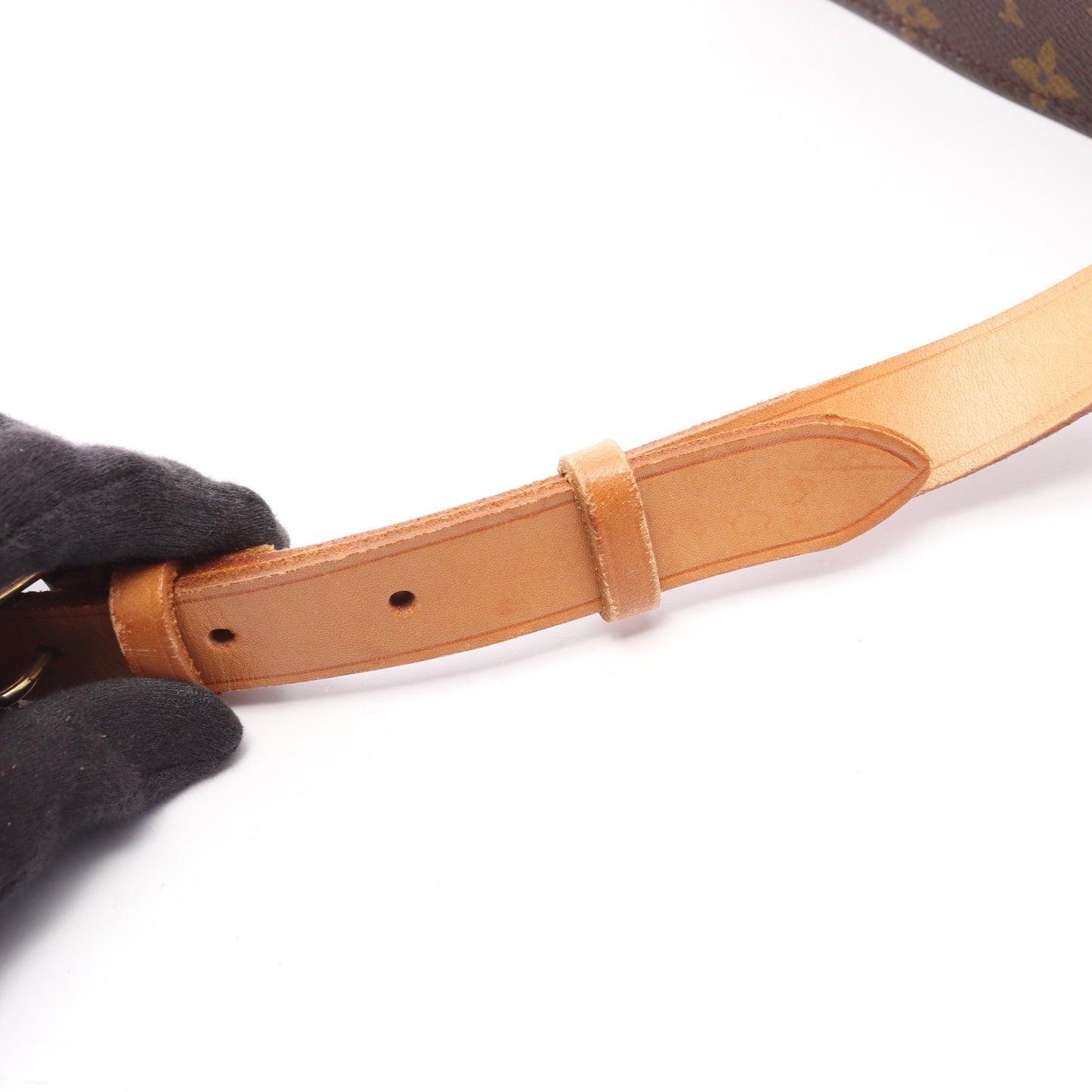 カルトシエールMM モノグラム ショルダーバッグ PVC レザー ブラウン ルイヴィトン バッグ LOUIS VUITTON