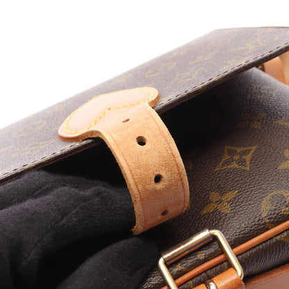 カルトシエールMM モノグラム ショルダーバッグ PVC レザー ブラウン ルイヴィトン バッグ LOUIS VUITTON
