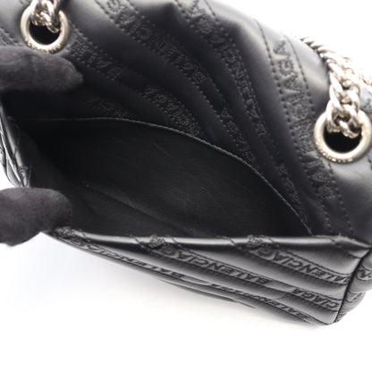 BBロゴ チェーンショルダーバッグ レザー ブラック バレンシアガ バッグ BALENCIAGA