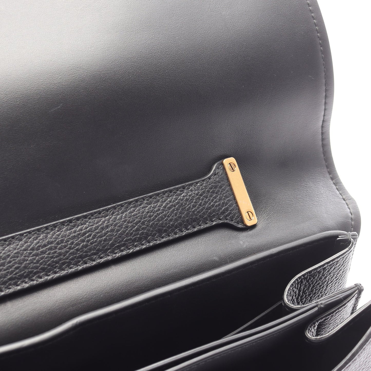 マーゴット ガンチーニ 2WAY ハンドバッグ レザー ブラック サルヴァトーレフェラガモ バッグ Salvatore Ferragamo
