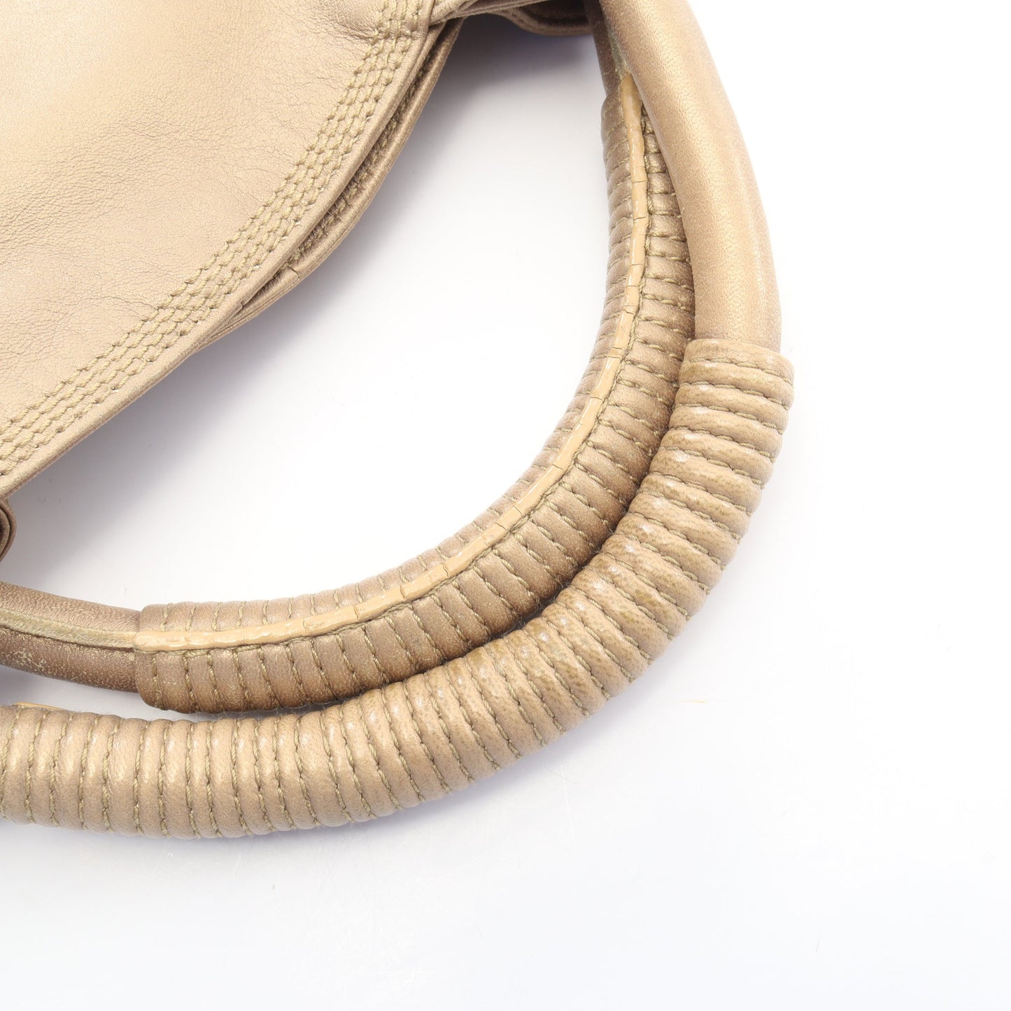 ナッパアイレ ハンドバッグ レザー シャンパンゴールド ロエベ バッグ LOEWE