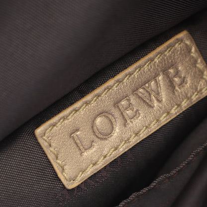 ナッパアイレ ハンドバッグ レザー シャンパンゴールド ロエベ バッグ LOEWE