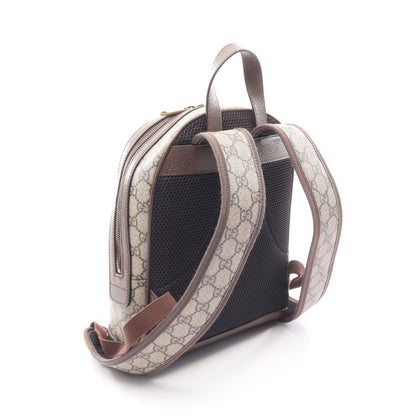 オフィディア GGスプリーム バックパック リュックサック PVC レザー ベージュ マルチカラー グッチ バッグ GUCCI