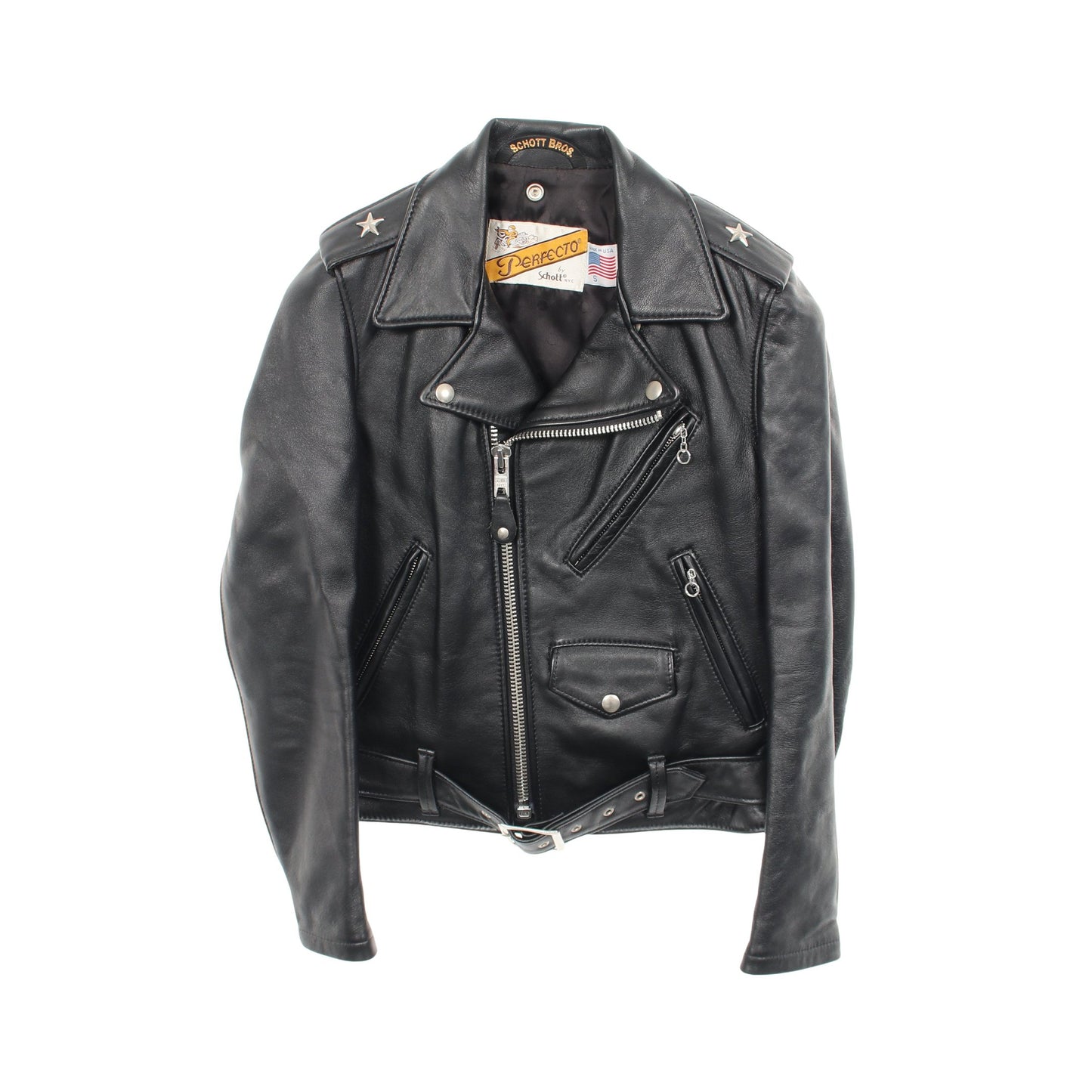 BEAMS BOY 40TH レザージャケット レザー ブラック ショット アウター Schott