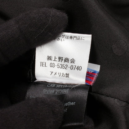 BEAMS BOY 40TH レザージャケット レザー ブラック ショット アウター Schott