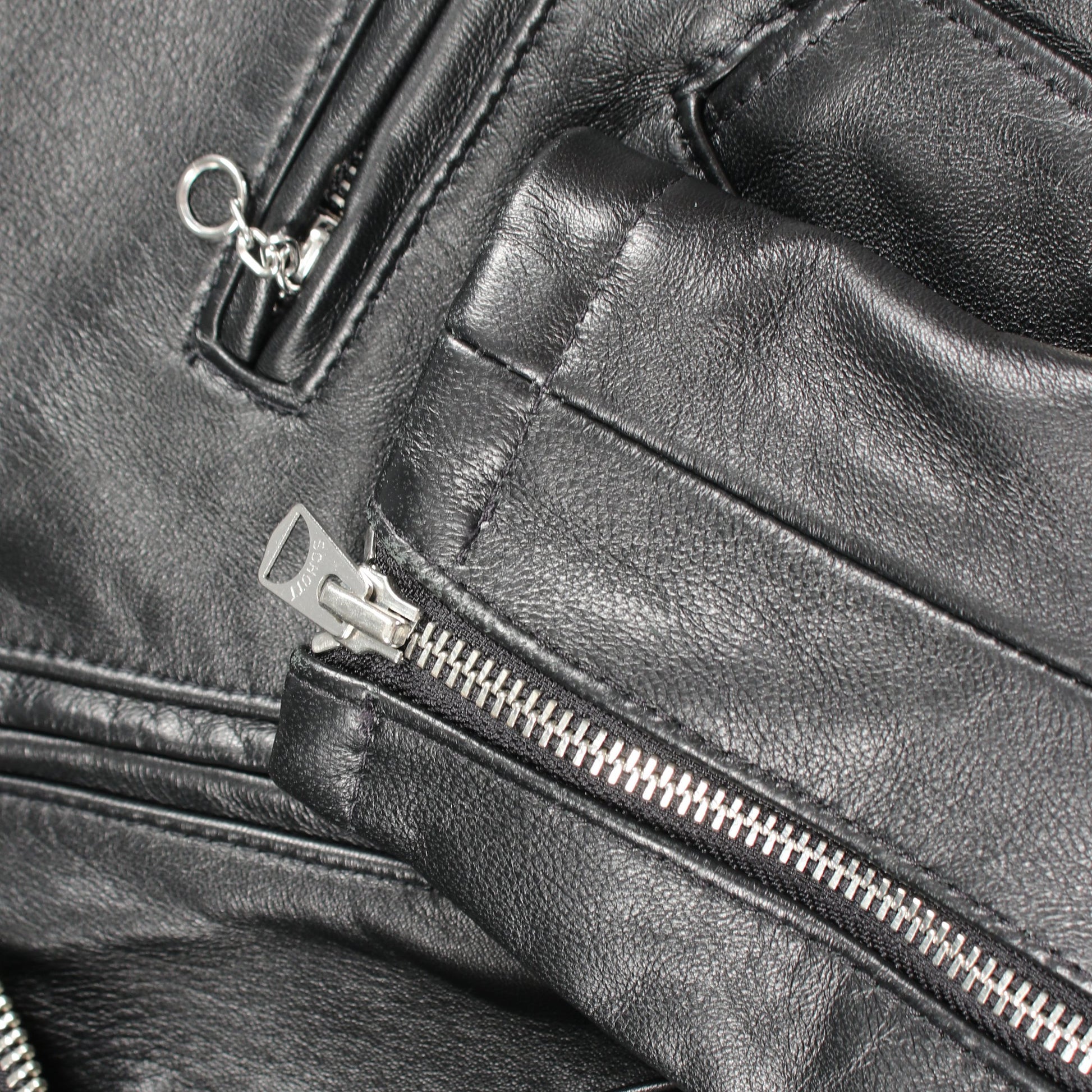 BEAMS BOY 40TH レザージャケット レザー ブラック ショット アウター Schott