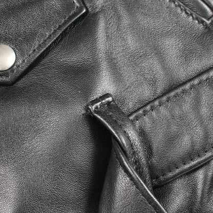BEAMS BOY 40TH レザージャケット レザー ブラック ショット アウター Schott