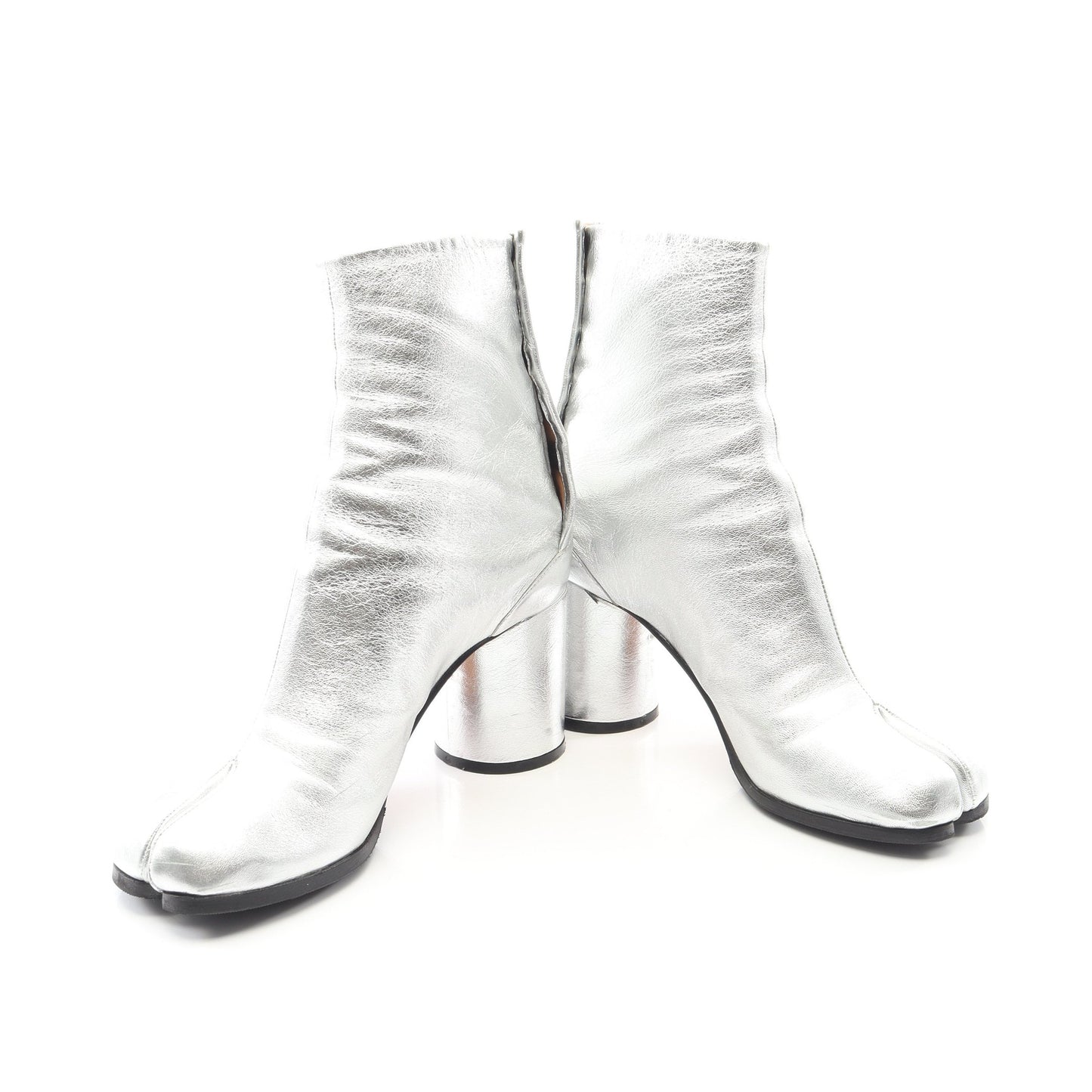 TABI タビ ブーツ レザー シルバー メゾンマルジェラ シューズ Maison Margiela