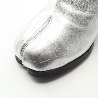 TABI タビ ブーツ レザー シルバー メゾンマルジェラ シューズ Maison Margiela