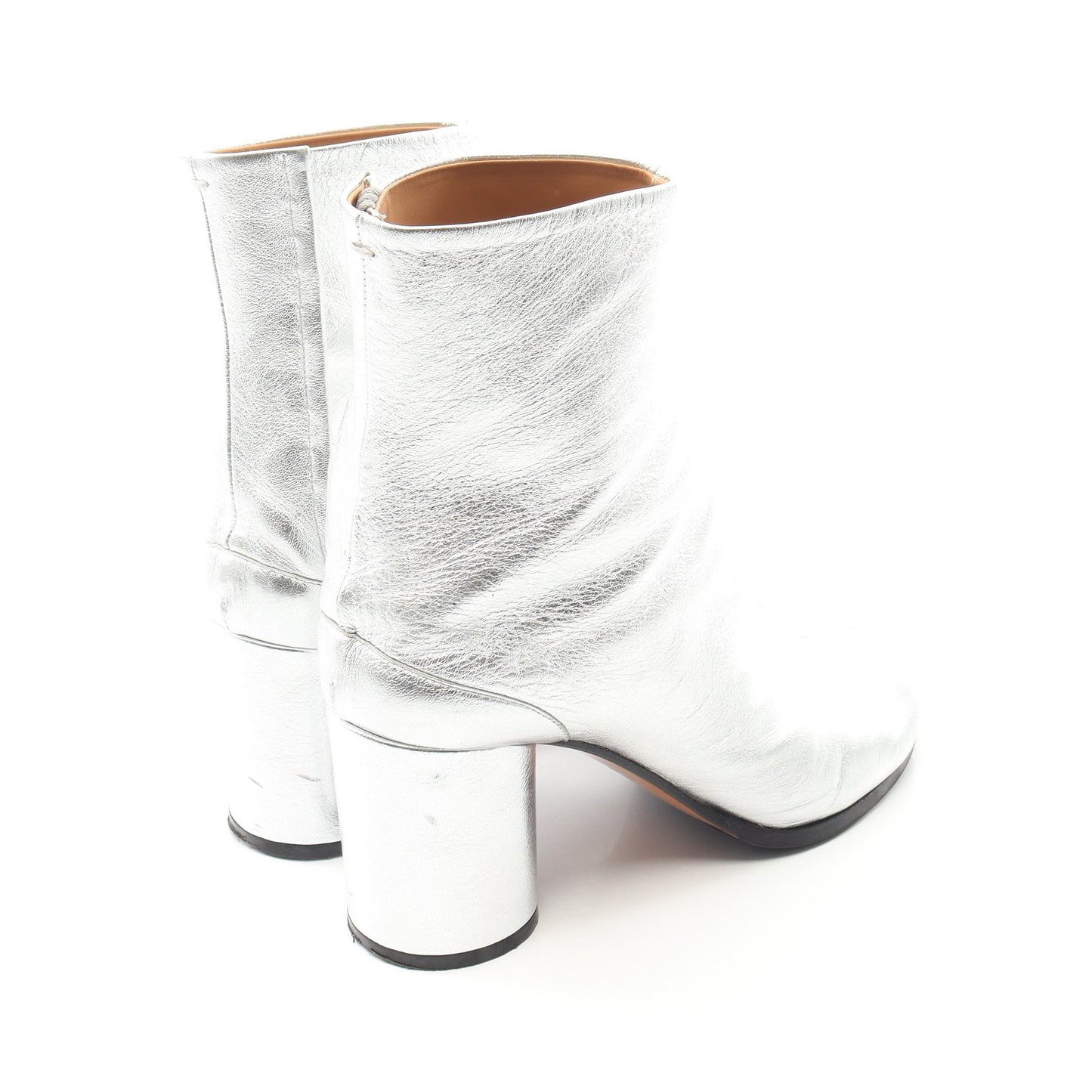TABI タビ ブーツ レザー シルバー メゾンマルジェラ シューズ Maison Margiela