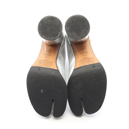 TABI タビ ブーツ レザー シルバー メゾンマルジェラ シューズ Maison Margiela