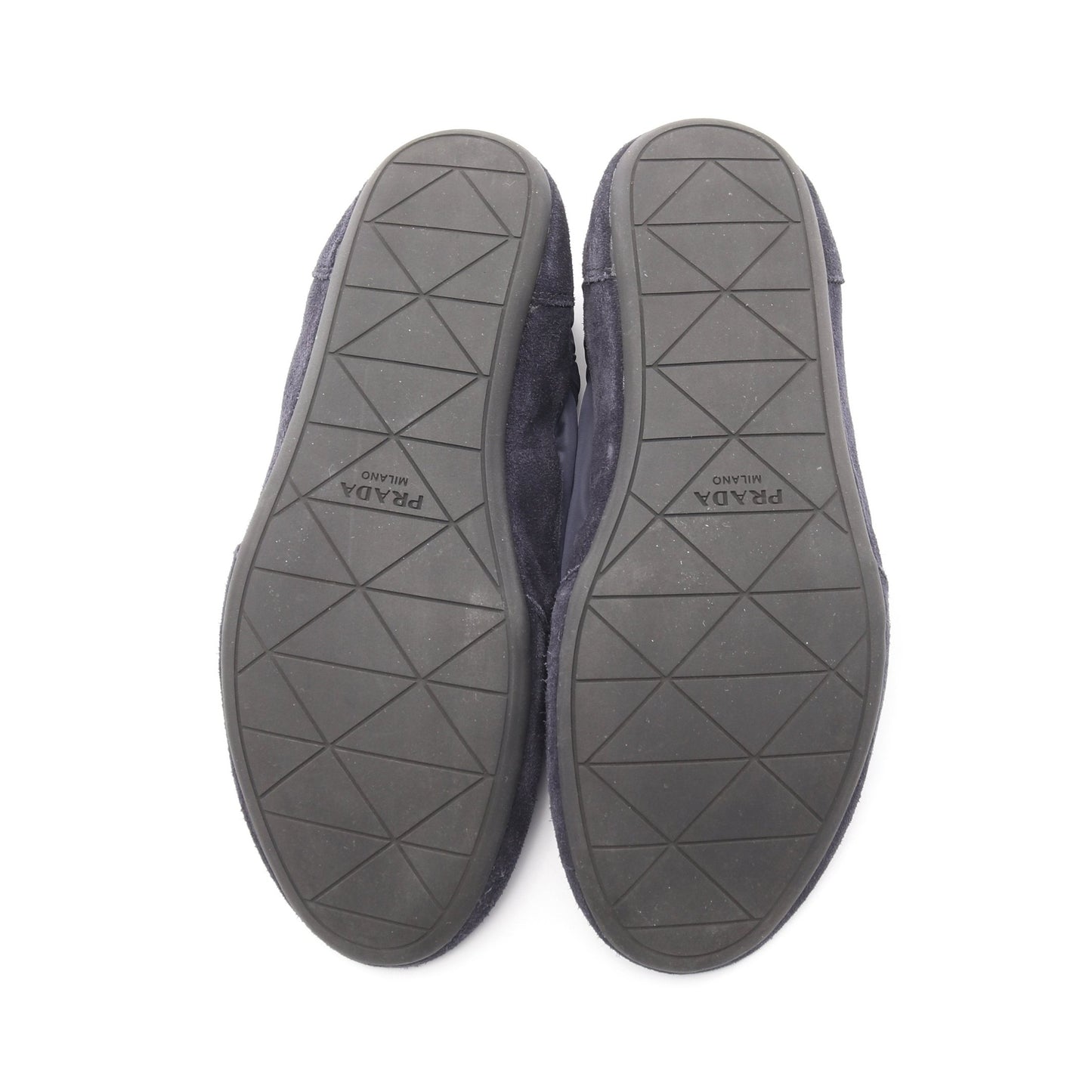 Re-Nylon コラプス スニーカー ナイロン スエード ダークネイビー プラダ シューズ PRADA