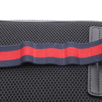 ソフト GGスプリーム シェリーライン ウエストバッグ ボディバッグ PVC レザー ブラック グッチ バッグ GUCCI