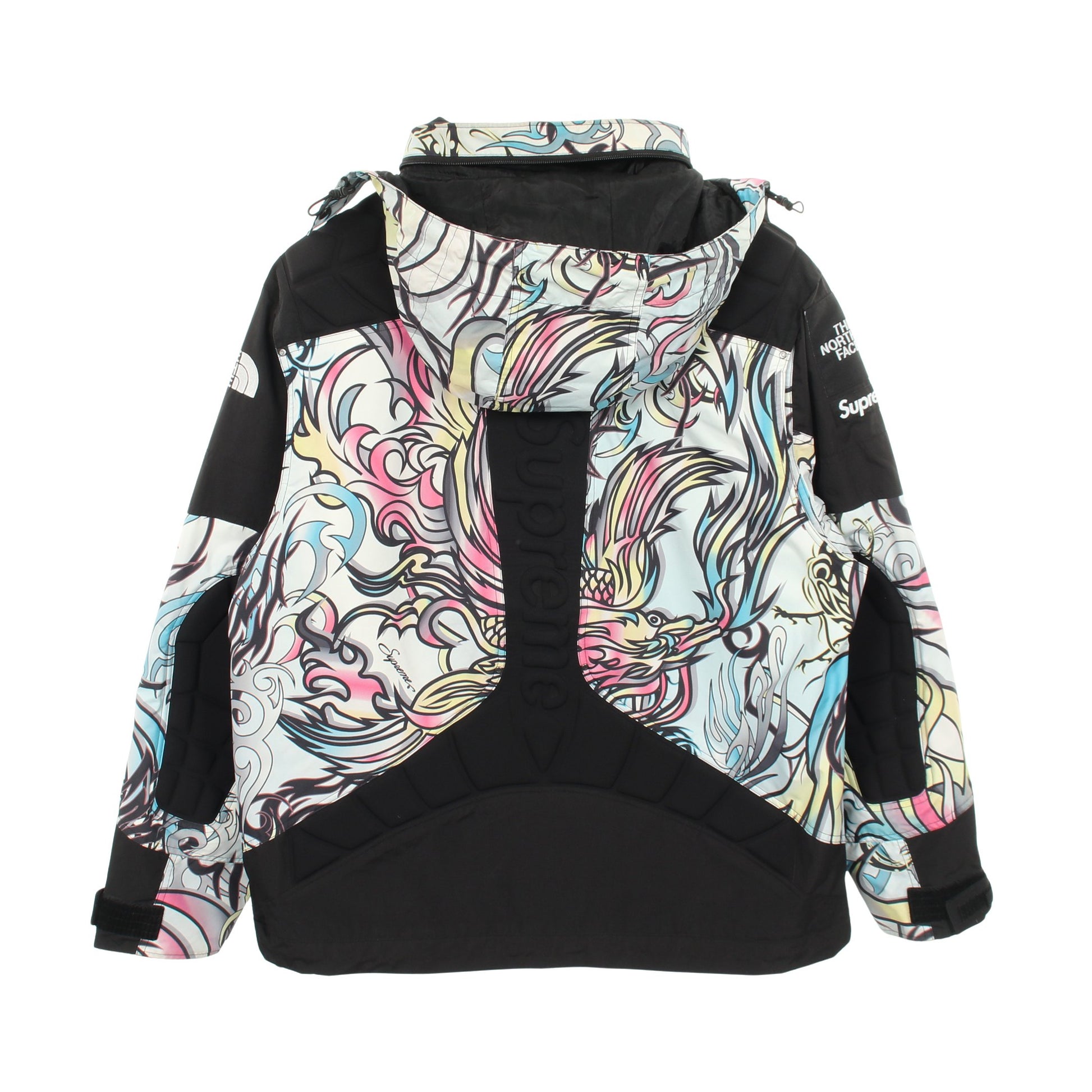 Supreme × THE NORTH FACE Steep Tech Apogee Jacket フード付き マウンテンパーカー ナイロン ブラック マルチカラー シュプリーム アウター Supreme