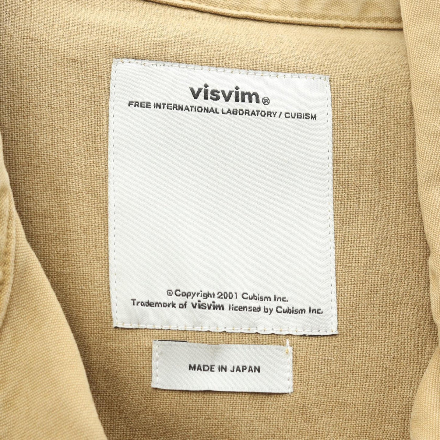 ACHSE JACKET ヴィンテージ加工 ジャケット コットン カーキブラウン ビズビム アウター visvim