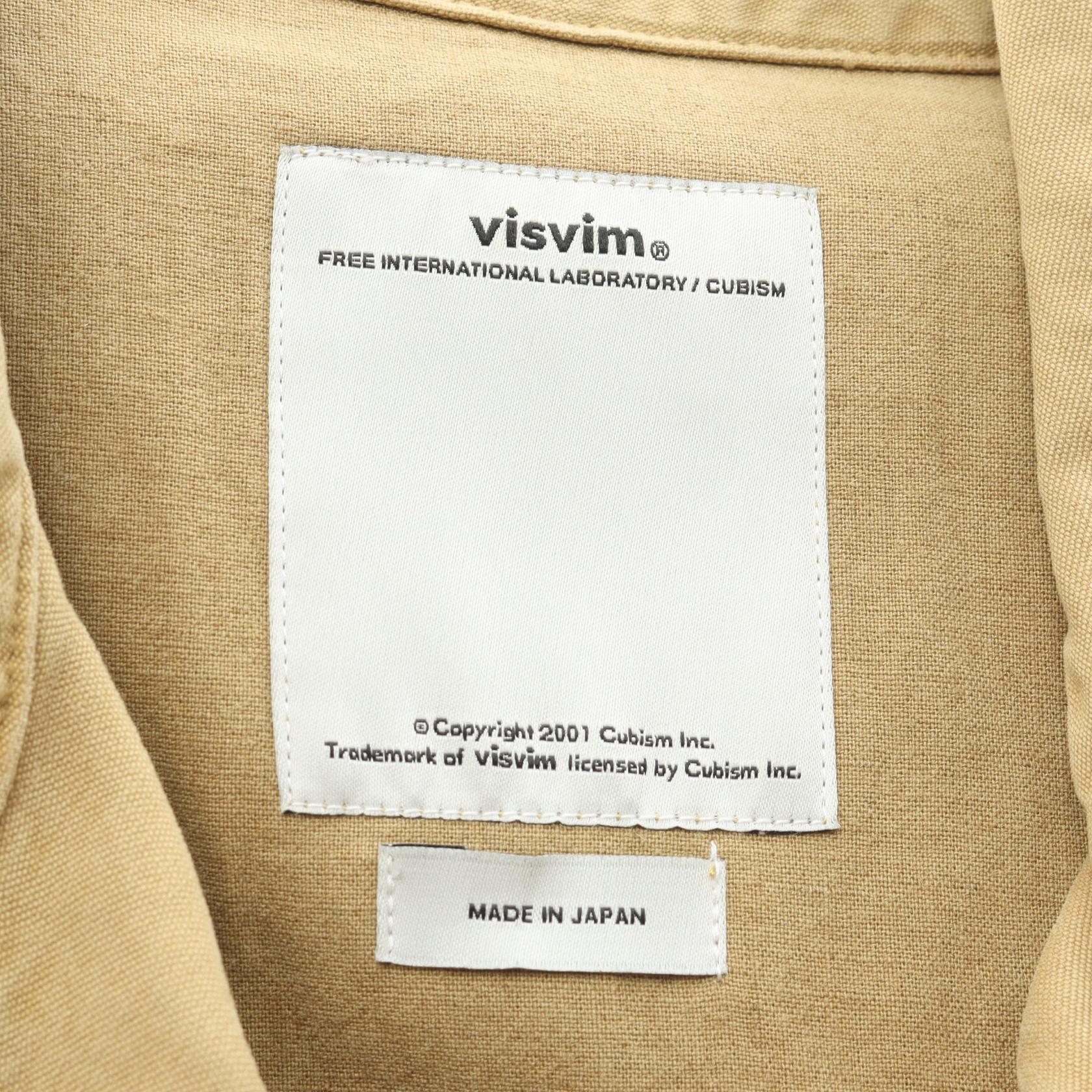 ACHSE JACKET ヴィンテージ加工 ジャケット コットン カーキブラウン ビズビム アウター visvim