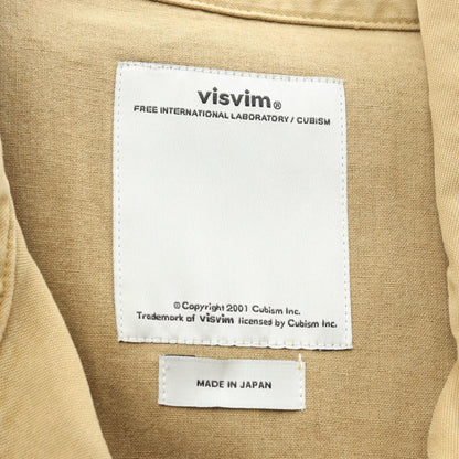 ACHSE JACKET ヴィンテージ加工 ジャケット コットン カーキブラウン ビズビム アウター visvim
