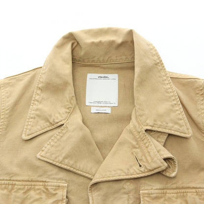ACHSE JACKET ヴィンテージ加工 ジャケット コットン カーキブラウン ビズビム アウター visvim