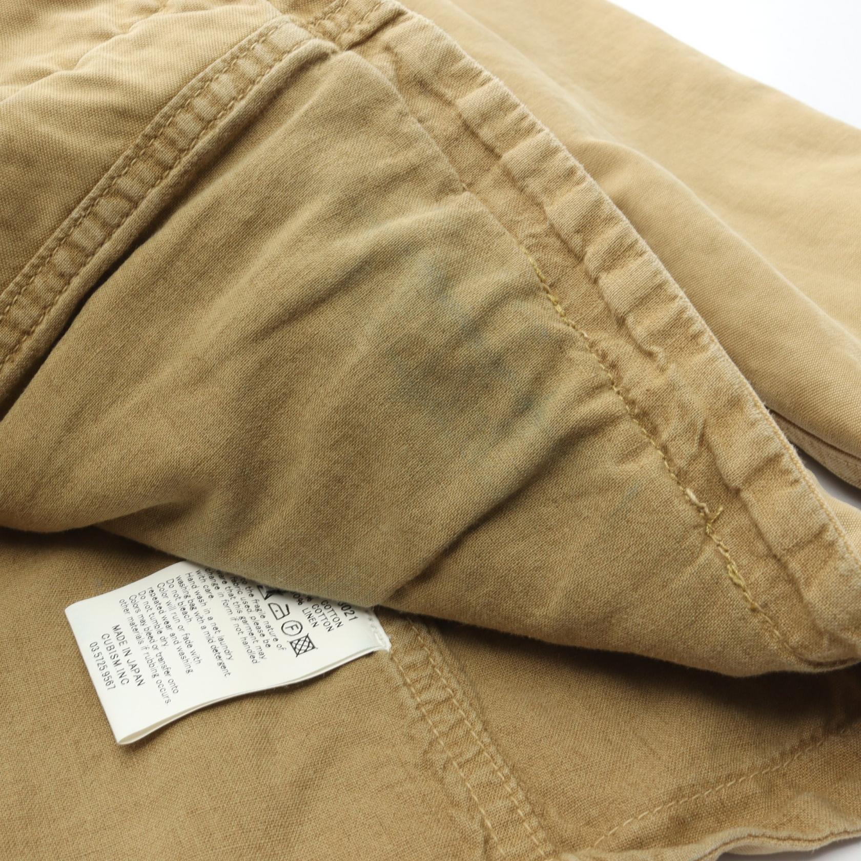 ACHSE JACKET ヴィンテージ加工 ジャケット コットン カーキブラウン ビズビム アウター visvim