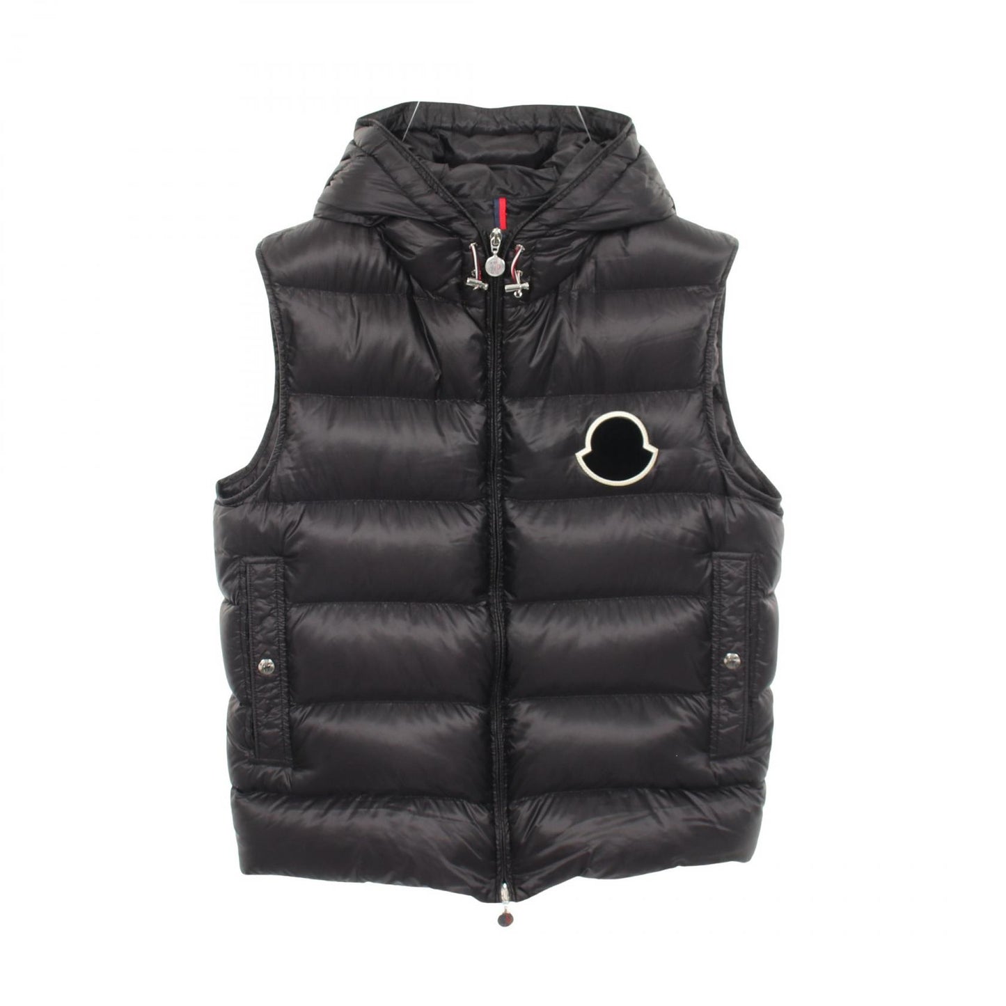 VANOISE フード付き ダウンベスト ナイロン ブラック モンクレール アウター MONCLER
