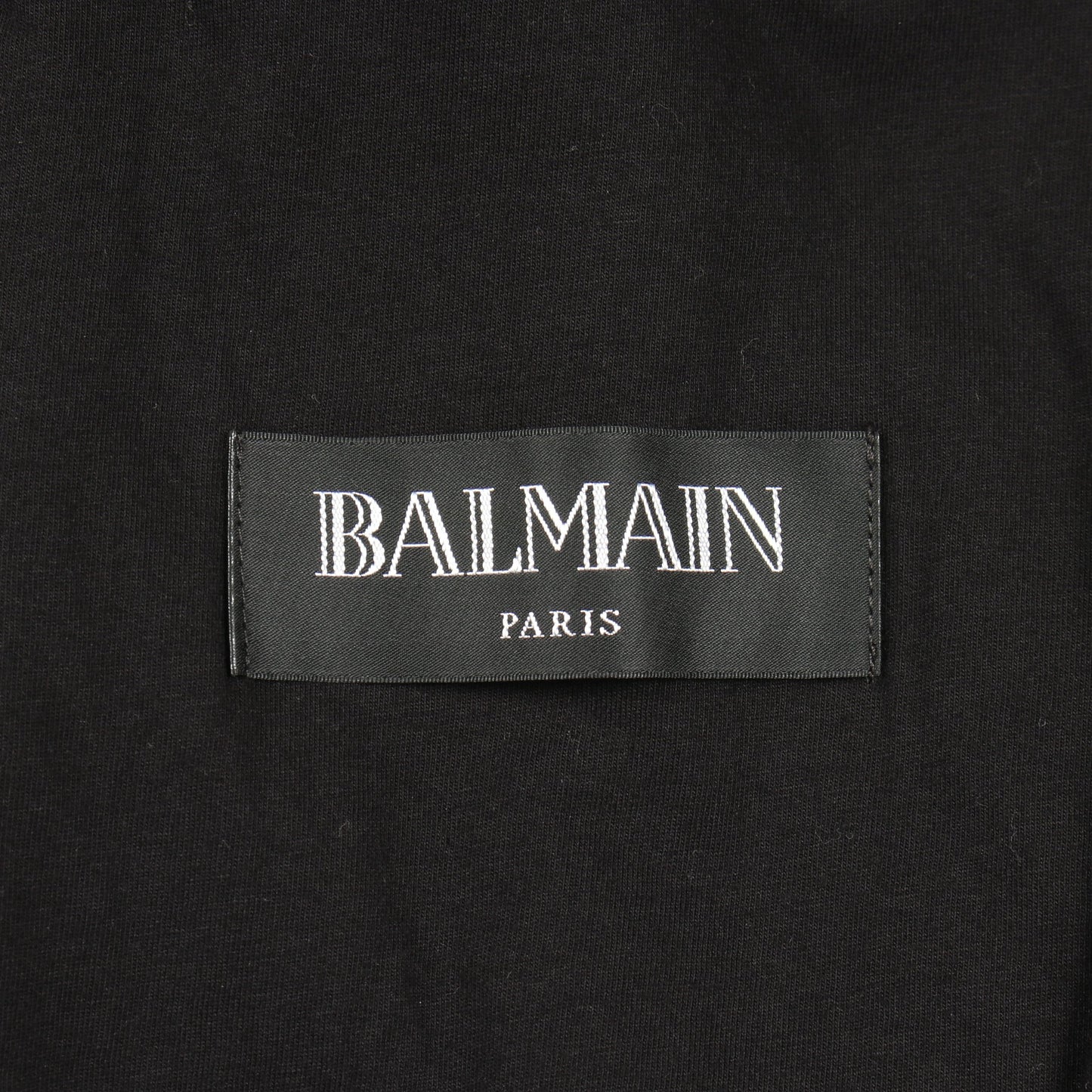 フーデッドコート キルティングコート コットン ブラック バルマン アウター BALMAIN