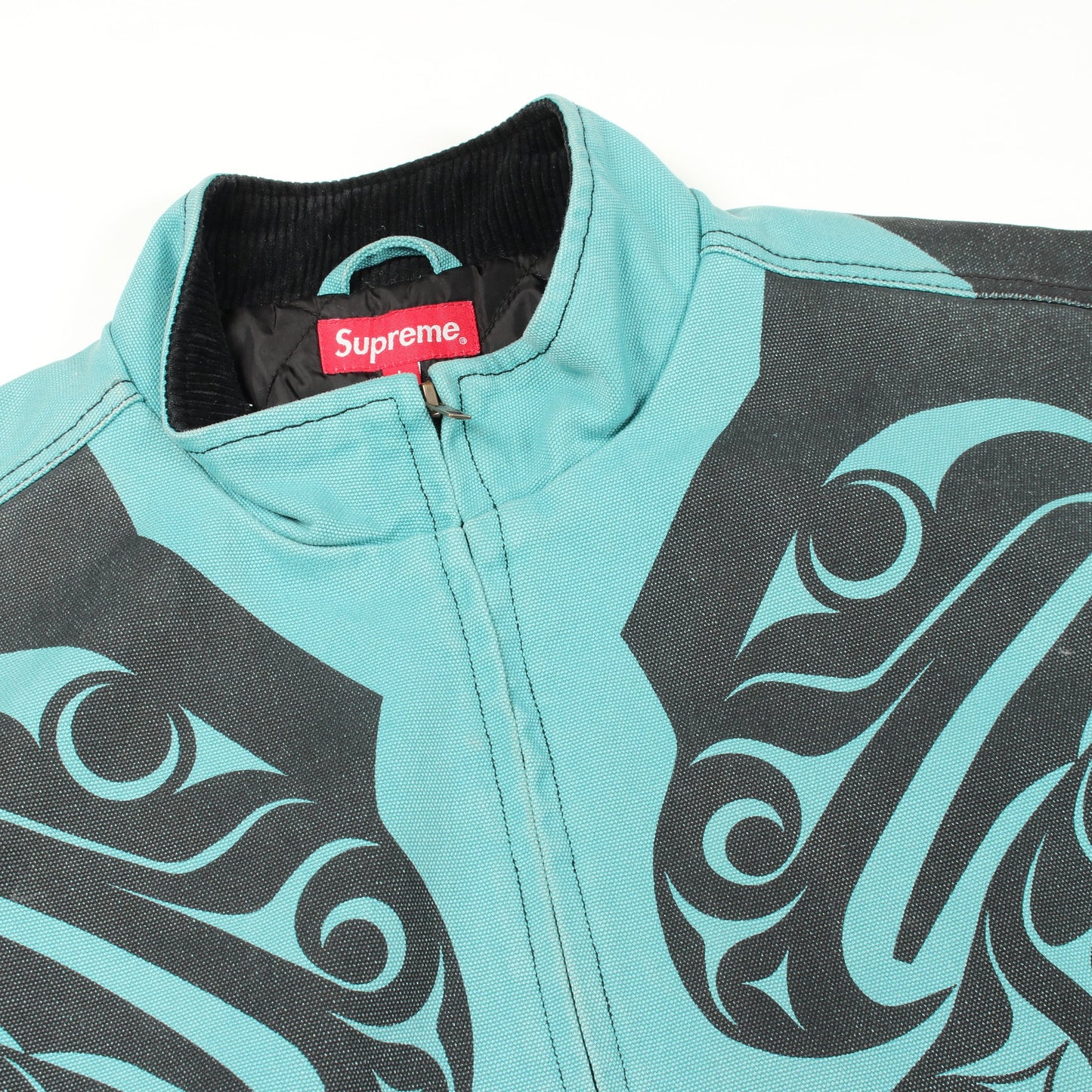 Makah Zip Up Jacket ブルゾン ボンバージャケット コットン ライトブルー シュプリーム アウター Supreme