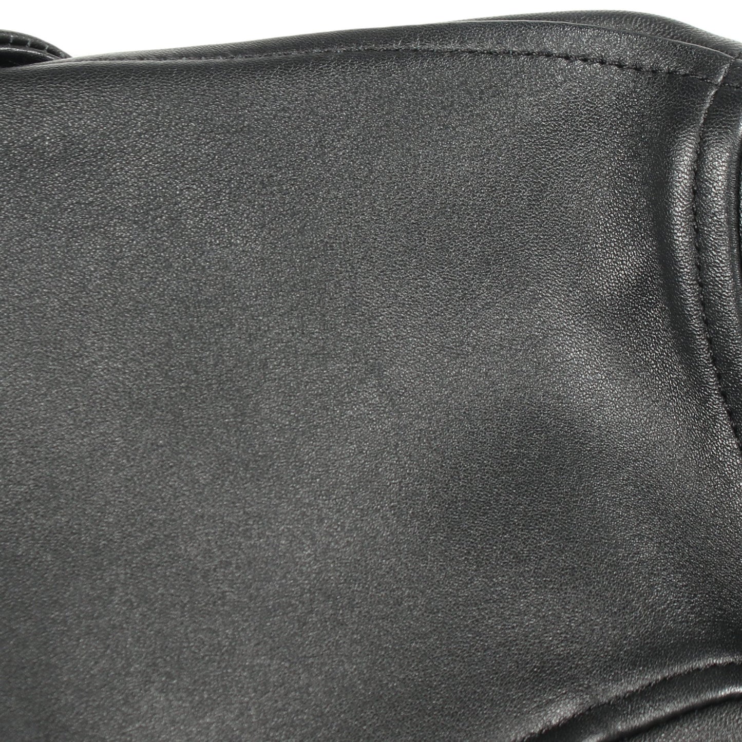 LEATHER BIKER JACKET ライダースジャケット ラムレザー ブラック アクネストゥディオズ アウター Acne Studios