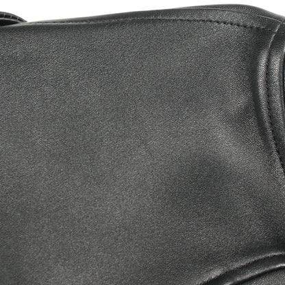 LEATHER BIKER JACKET ライダースジャケット ラムレザー ブラック アクネストゥディオズ アウター Acne Studios