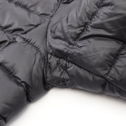 CROISSANT ノーカラー ダウンジャケット ナイロン ブラック モンクレール アウター MONCLER