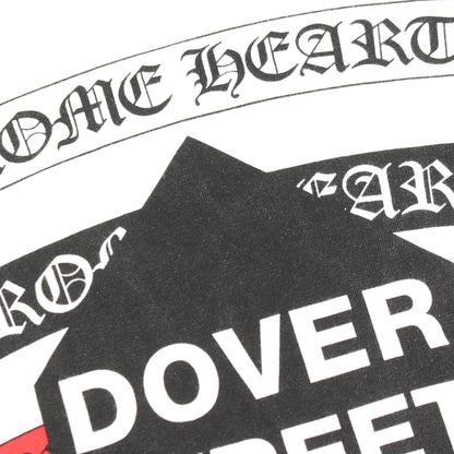 Comme des Garcons × Chrome Hearts × DOVER STREET MARKET クルーネック 半袖Tシャツ コットン ホワイト ブラック マルチカラー コムデギャルソン トップス Comme des Garcons