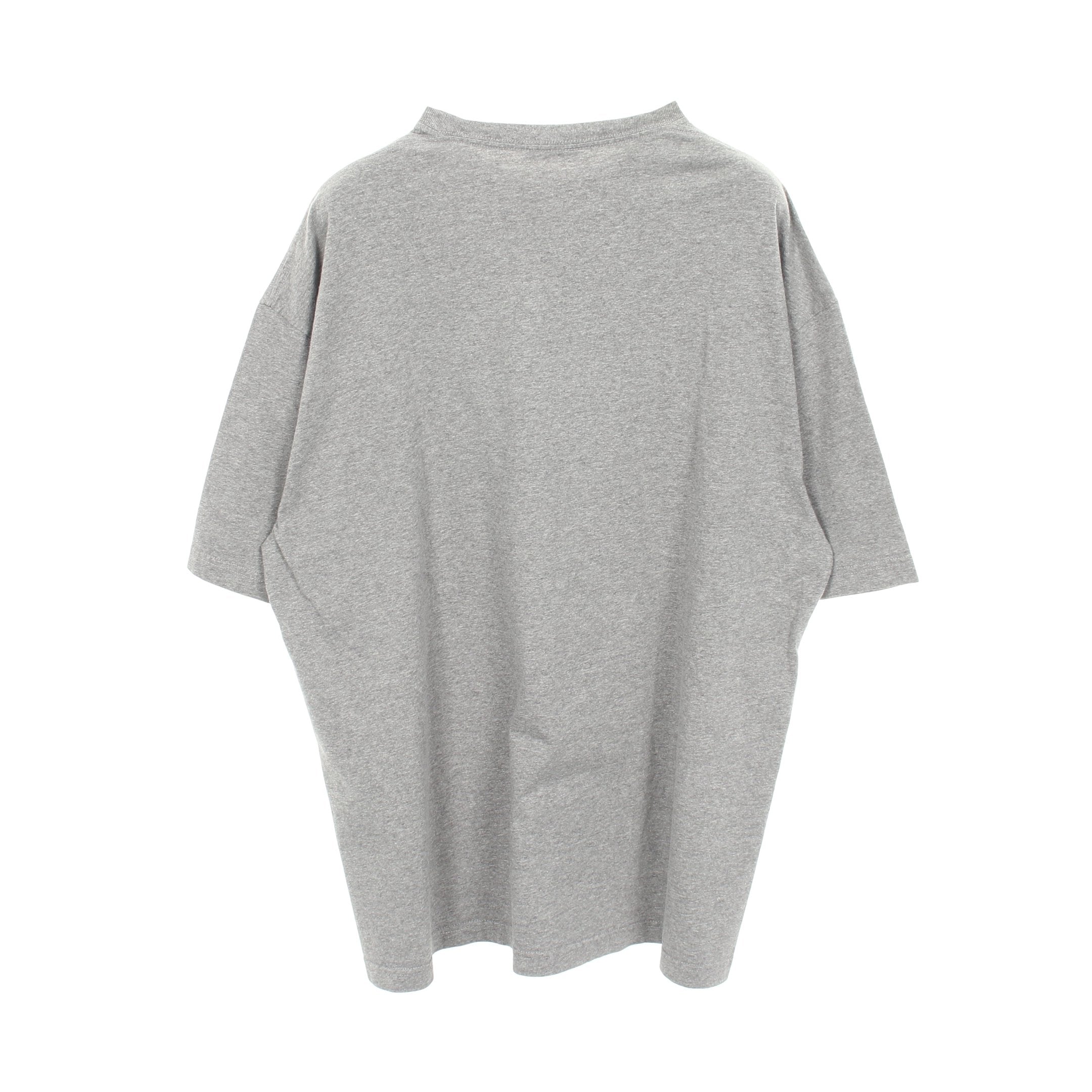 バレンシアガ　Tシャツ　グレー　バックプリント　ロゴ　シャツ　XXS 中古・古着通販】BALENCIAGA (バレンシアガ) デストロイ加工ロゴ