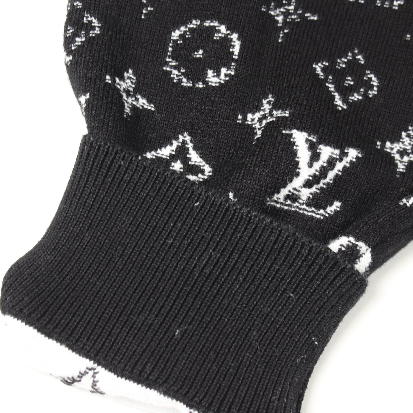 モノグラム グラディエント プルオーバーパーカー コットン ブラック ルイヴィトン トップス LOUIS VUITTON