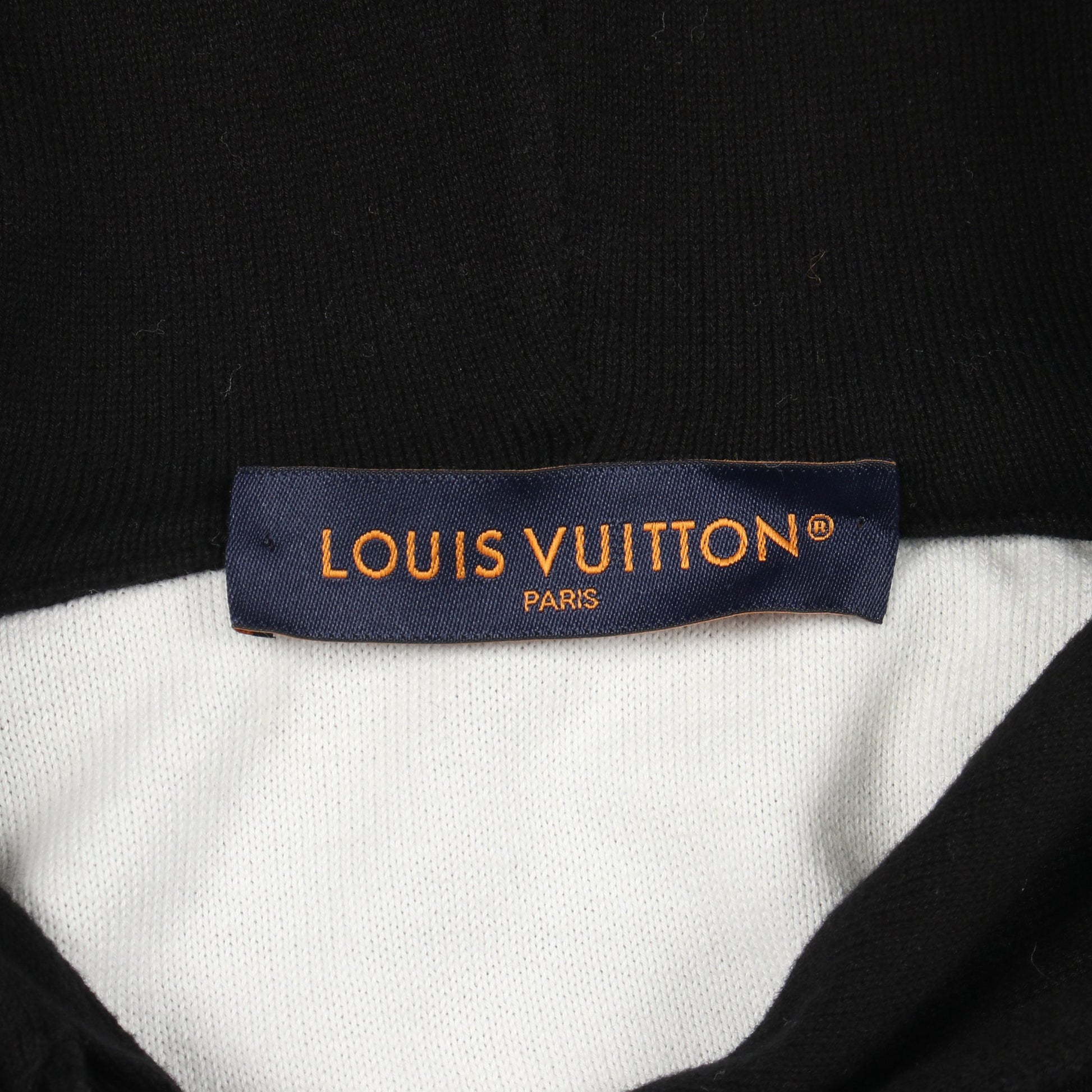 モノグラム グラディエント プルオーバーパーカー コットン ブラック ルイヴィトン トップス LOUIS VUITTON
