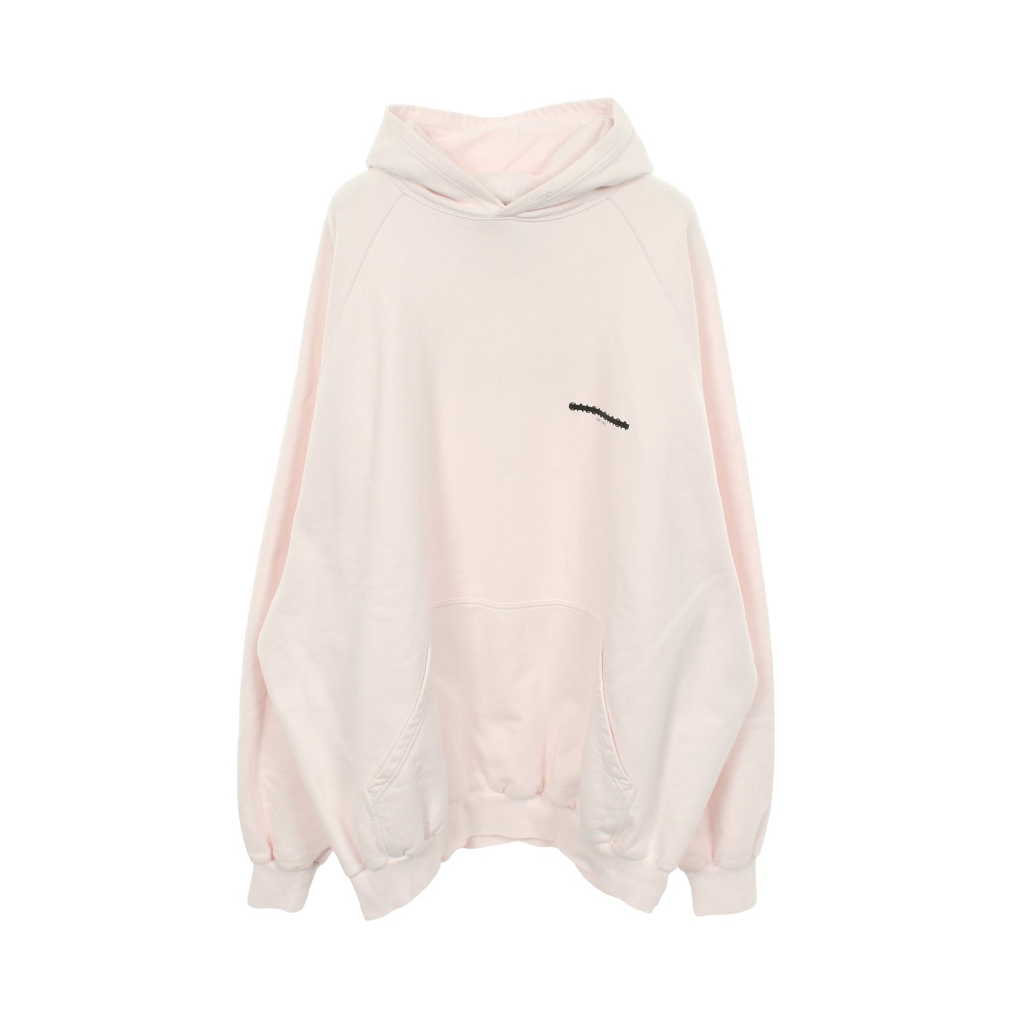 STRIKE 1917 OVERSIZED HOODIE プルオーバーパーカー コットン ライトピンク バレンシアガ トップス BALENCIAGA