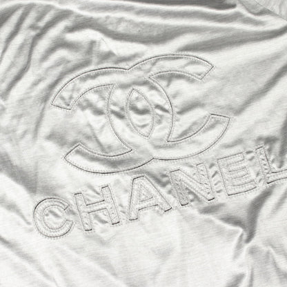 ココマーク メタリック プルオーバー 長袖Tシャツ シルバー シャネル トップス CHANEL