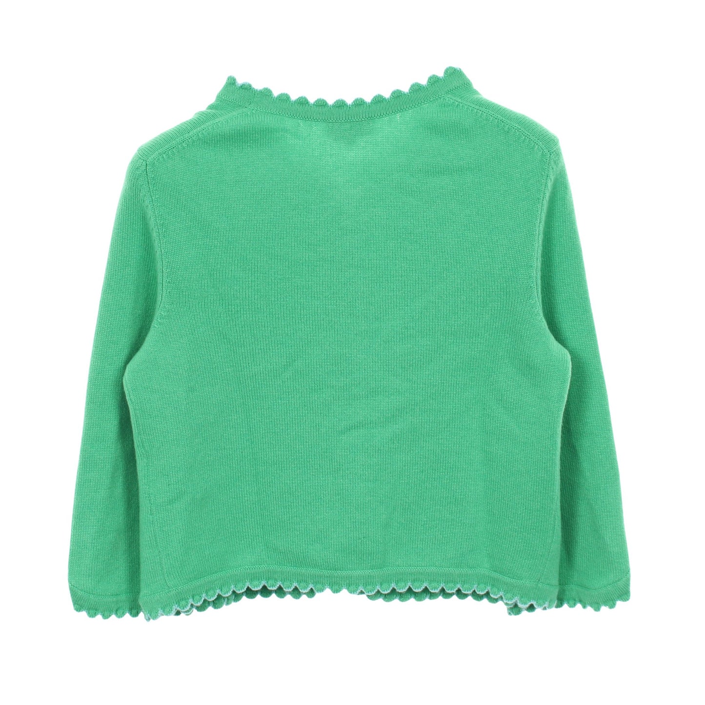 ココマークボタン カーディガン カシミヤ グリーン ライトブルー シャネル トップス CHANEL