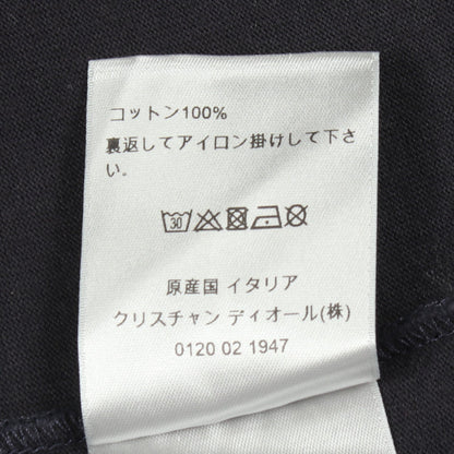 オブリーク Tシャツ 半袖Tシャツ コットン ネイビー ディオール トップス DIOR