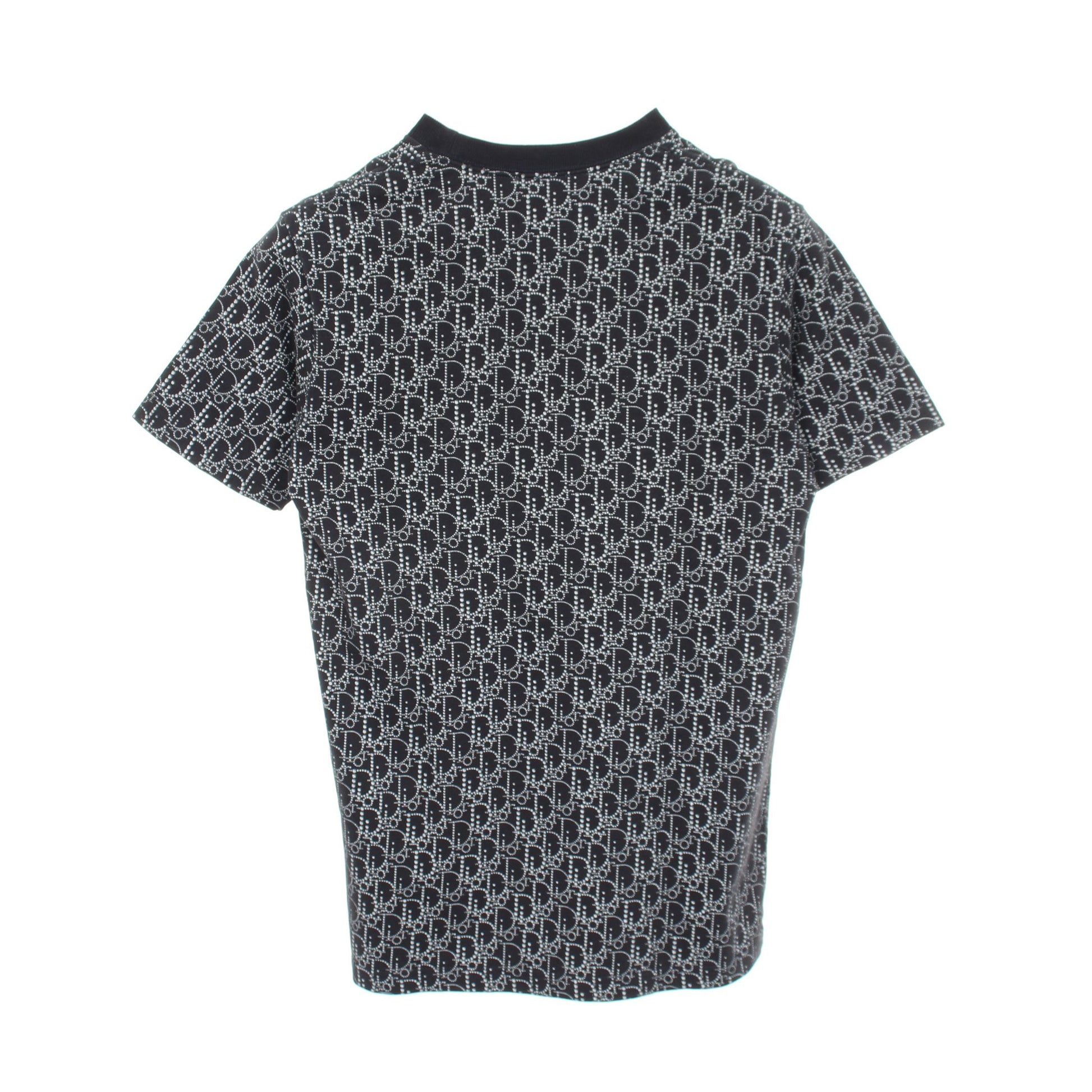 オブリーク Tシャツ 半袖Tシャツ コットン ネイビー ディオール トップス DIOR