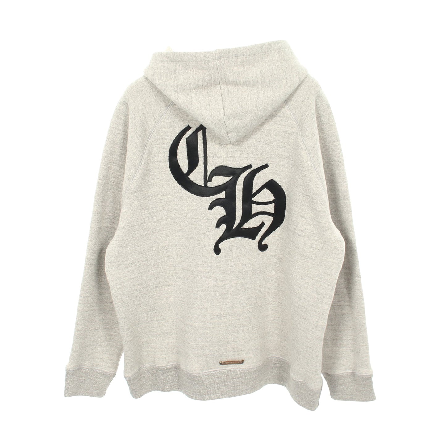 セメタリークロス バックロゴ プルオーバーパーカー コットン グレー クロムハーツ トップス Chrome Hearts