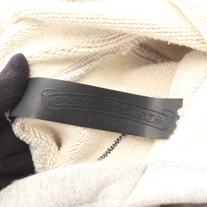 セメタリークロス バックロゴ プルオーバーパーカー コットン グレー クロムハーツ トップス Chrome Hearts