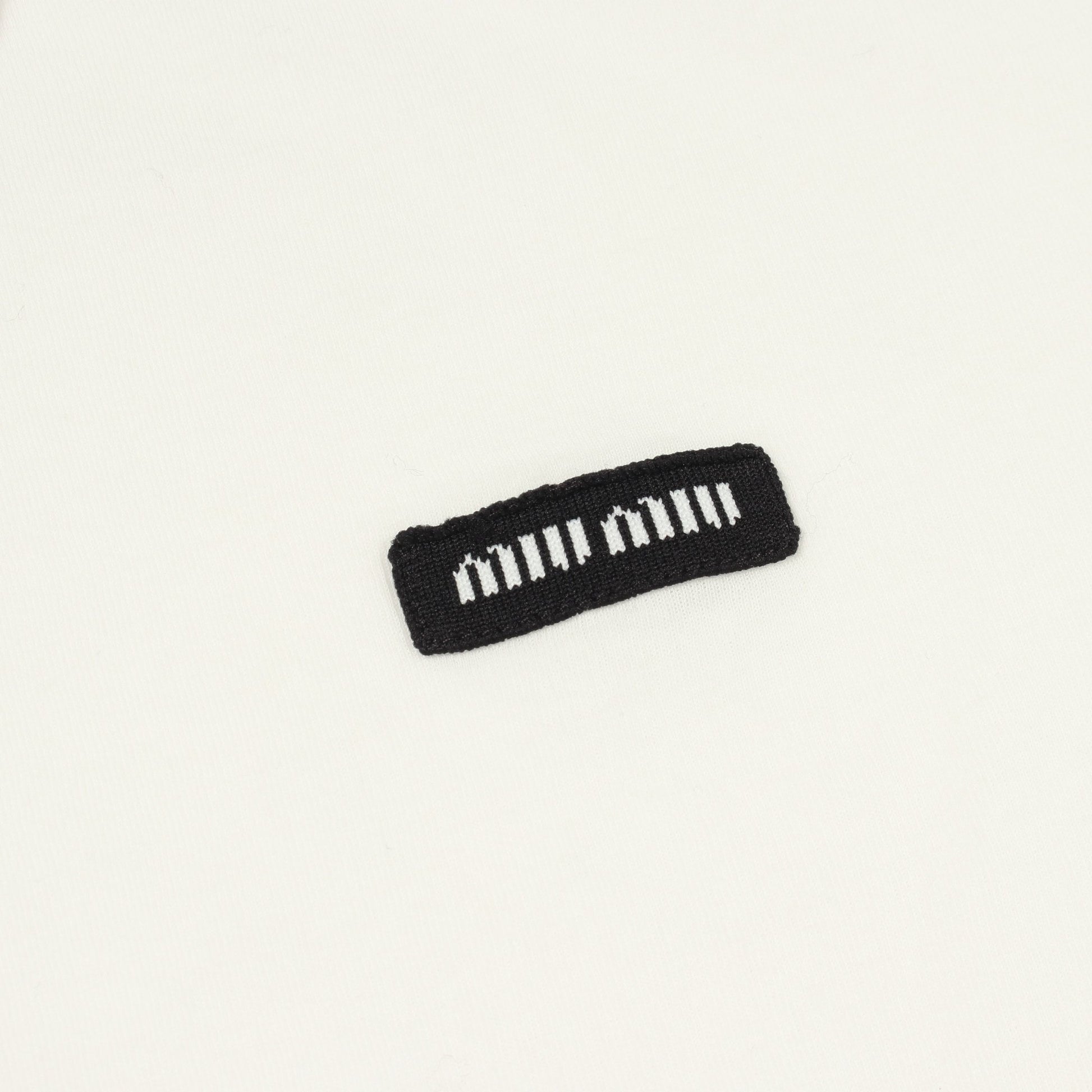 長袖 ポロシャツ コットン ホワイト ミュウミュウ トップス miu miu